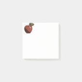 Rote Apfeldarstellung Post-it Klebezettel (Vorderseite)