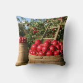 Rote Apfelernte aus Orchard Kissen (Rückseite)