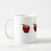 Rote Apple-Tasse Kaffeetasse (Links)
