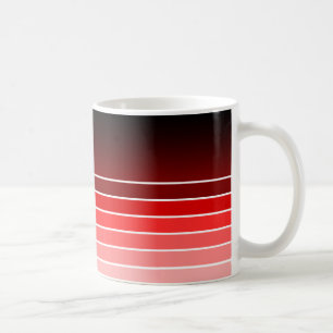 Rote Armbanduhr Kaffeetasse
