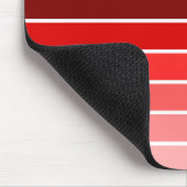 Rote Armbanduhr Mousepad (Ecke)