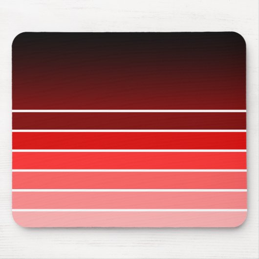 Rote Armbanduhr Mousepad (Vorne)