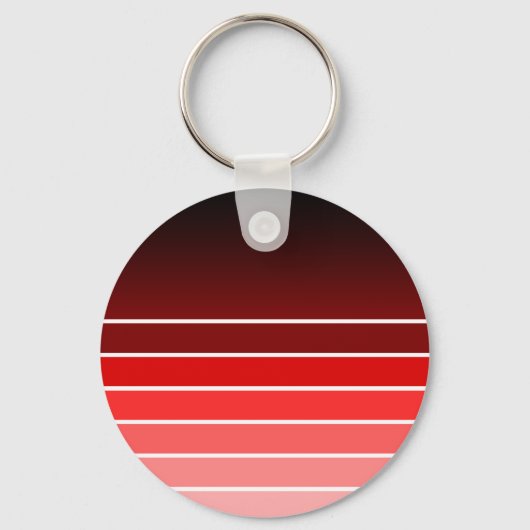 Rote Armbanduhr Schlüsselanhänger (Vorderseite)