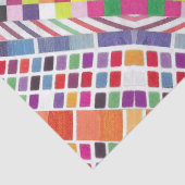 Rote Armbanduhren und farbige Pixel Seidenpapier (Detail)