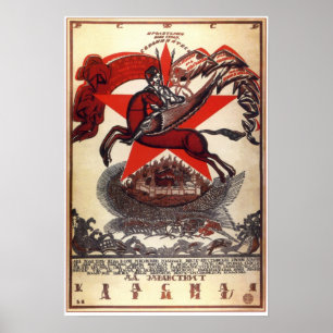 Rote Armee 1920 UDSSR die Sowjetunion Poster