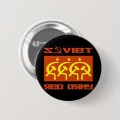 Rote Armee des Sowjet-CCCP Button (Vorne & Hinten)