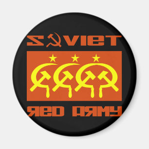 Rote Armee des Sowjet-CCCP Magnet
