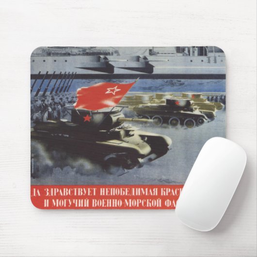 Rote Armee Mousepad (Mit Mouse)
