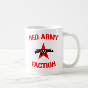 Rote Armee-Partei mit rote Armee-Partei-Logo Kaffeetasse