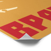 Rote Armee Poster (Ecke)