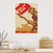Rote Armee Poster (Küche)