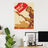 Rote Armee Poster (Heimbüro)