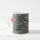 Rote Armee Sturmovik Kaffeetasse (Vorderseite Links)