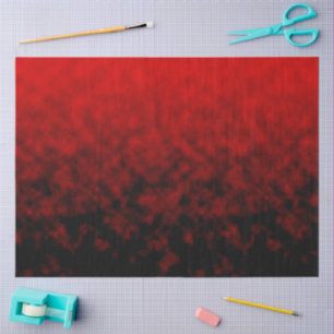 Rote Asche Stille Seidenpapier