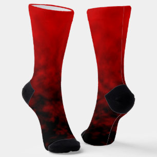 Rote Asche Stille Socken