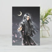 Rote Augen Einladung (Stehend Vorderseite)