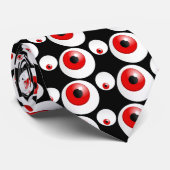 Rote Augen Krawatte (Gerollt)