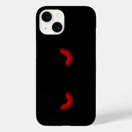 Rote Augen Monster schwarz Case-Mate iPhone 14 Hülle