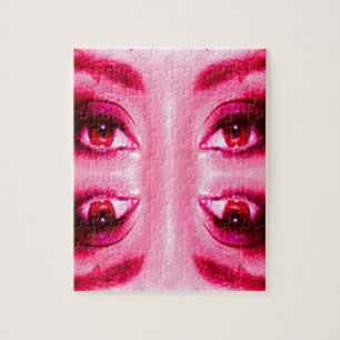 Rote Augen Puzzle