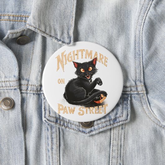 Rote Augen und Beängstigende Schatten Button (Beispiel)