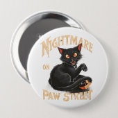 Rote Augen und Beängstigende Schatten Button (Vorne & Hinten)