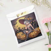 Rote Augenröhre auf Jack-O-Lantern Geschenktütchen (Versiegelt)