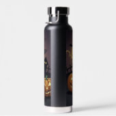 Rote Augenröhre auf Jack-O-Lantern Trinkflasche (Rechts)