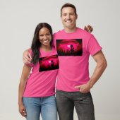 Rote Außerirdischen - Ufouap Sighting Over New Jer T-Shirt (Unisex)