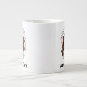 Rote Australische Schepherd-Mama Jumbo-Tasse (Vorderseite)