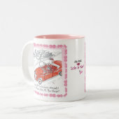 Rote Auto TASSE (Vorderseite Links)