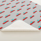 Rote Autos auf grau Sherpadecke (3/4)