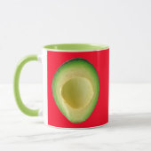 Rote Avocado Krazy Karla! Tasse (Links)