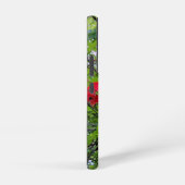 Rote Azalea Blume Samsung Galaxy Hülle (Rechte Seite)