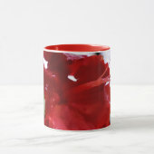 Rote Azaleenblüten Tasse (Zentrum)