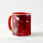Rote Azaleenblüten Tasse (Vorderseite Links)