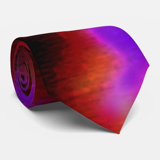 Rote Bakterien-Krawatte Krawatte (Gerollt)