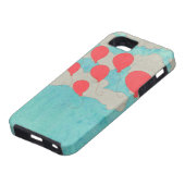 Rote Ballone Case-Mate iPhone Hülle (unten)