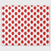 Rote Ballone Geschenkpapier (Flach)