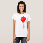 rote Ballons. T-Shirt (Vorne ganz)