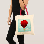Rote Ballontasche Tragetasche (Vorderseite (Produkt))