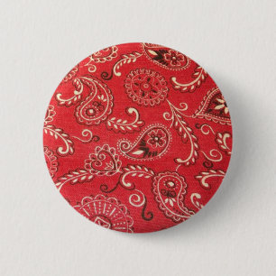 Rote Bandane Button