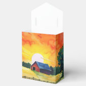 Rote Barfarm Geschenkschachtel (Geöffnet)