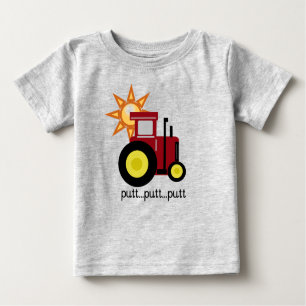 Rote Bauernhof-Traktor-T - Shirts und Geschenke