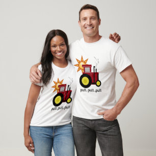 Rote Bauernhof-Traktor-T - Shirts und Geschenke