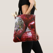 Rote Bausteine überall Tasche (Von Nahem)