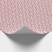 Rote Beere Geschenkpapier (Ecke)