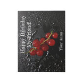 Rote Beere Notizblock (Rotiert)