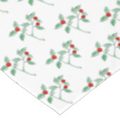 Rote Beere Pflanze Tischdecke (Schrägansicht)