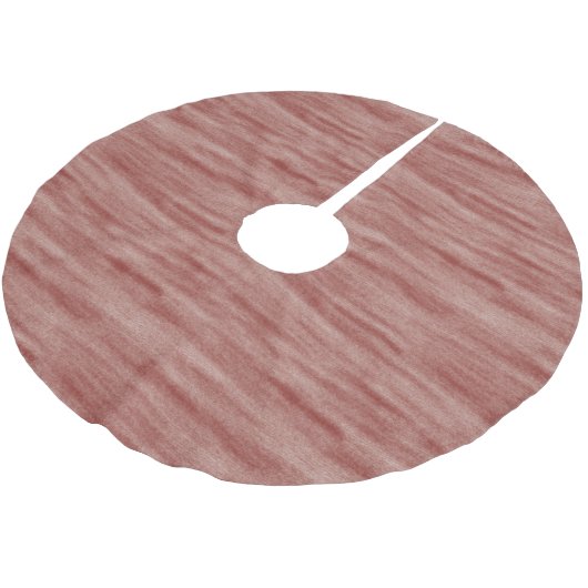 Rote Beere Polyester Weihnachtsbaumdecke (Schrägansicht)