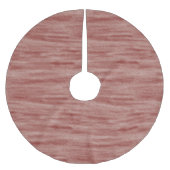 Rote Beere Polyester Weihnachtsbaumdecke (Vorderseite)